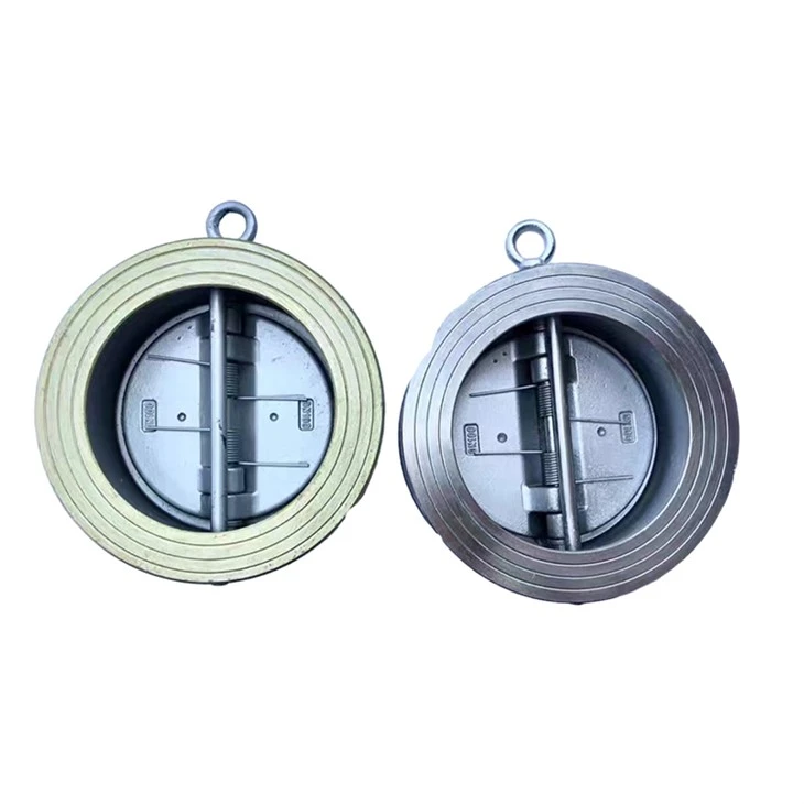 Wafer Type Butterfly Double Disc Check Valve