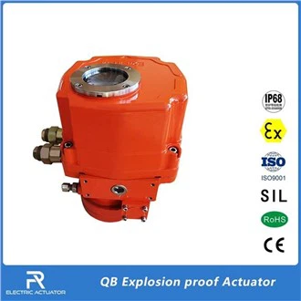 Attuatore antideflagrante con finecorsa