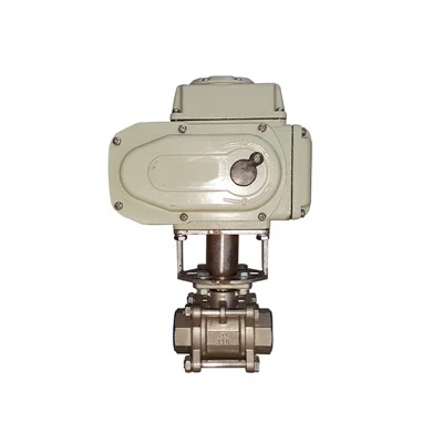 Valvola a sfera elettrica SUS316 FNPT da 1 pollice