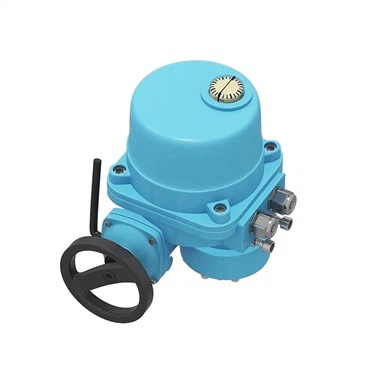 Attuatore per valvola elettrica a quarto di giro TQ per valvola a sfera