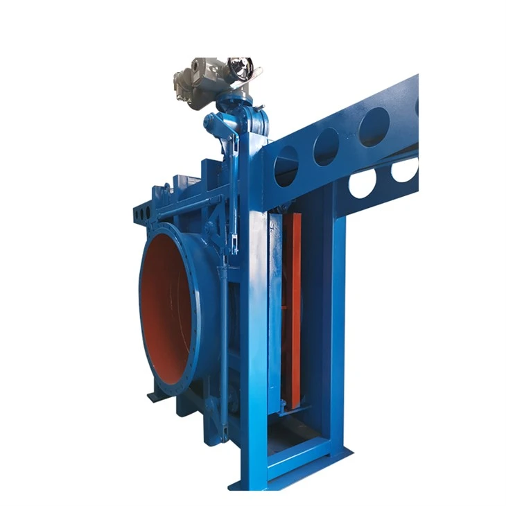 Electric Motorized Fan-shaped Blind Valve