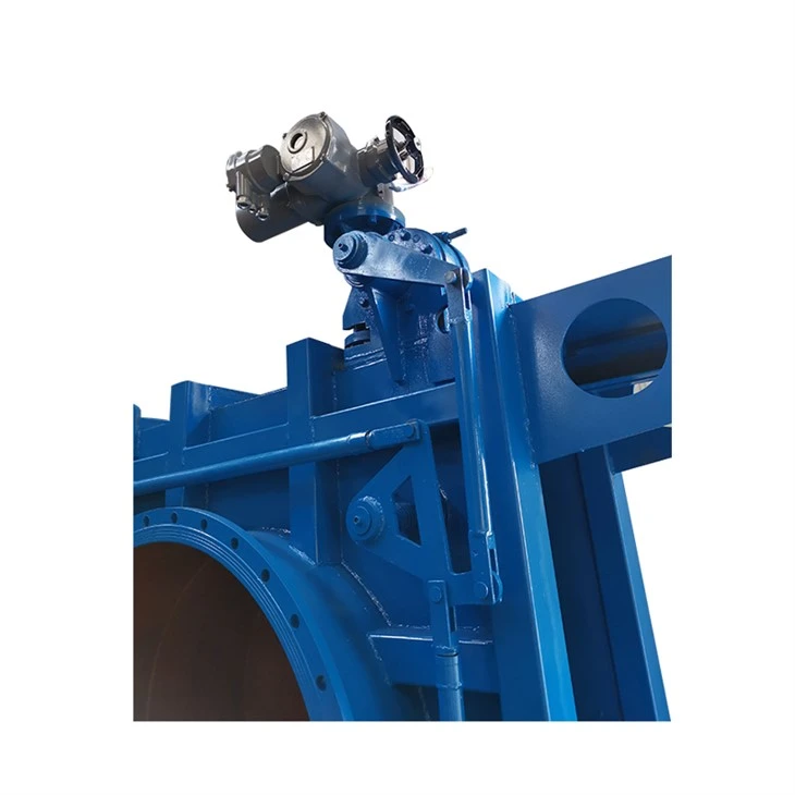 Electric Motorized Fan-shaped Blind Valve