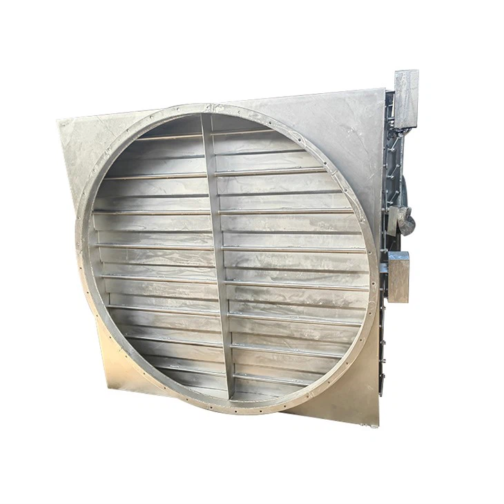 Manual Round Louver Flue Air Duct Damper Valve