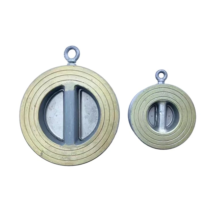 Wafer Type Butterfly Double Disc Check Valve